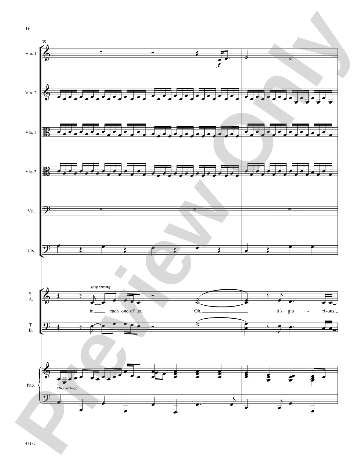 Glorious: Choral SoundPax