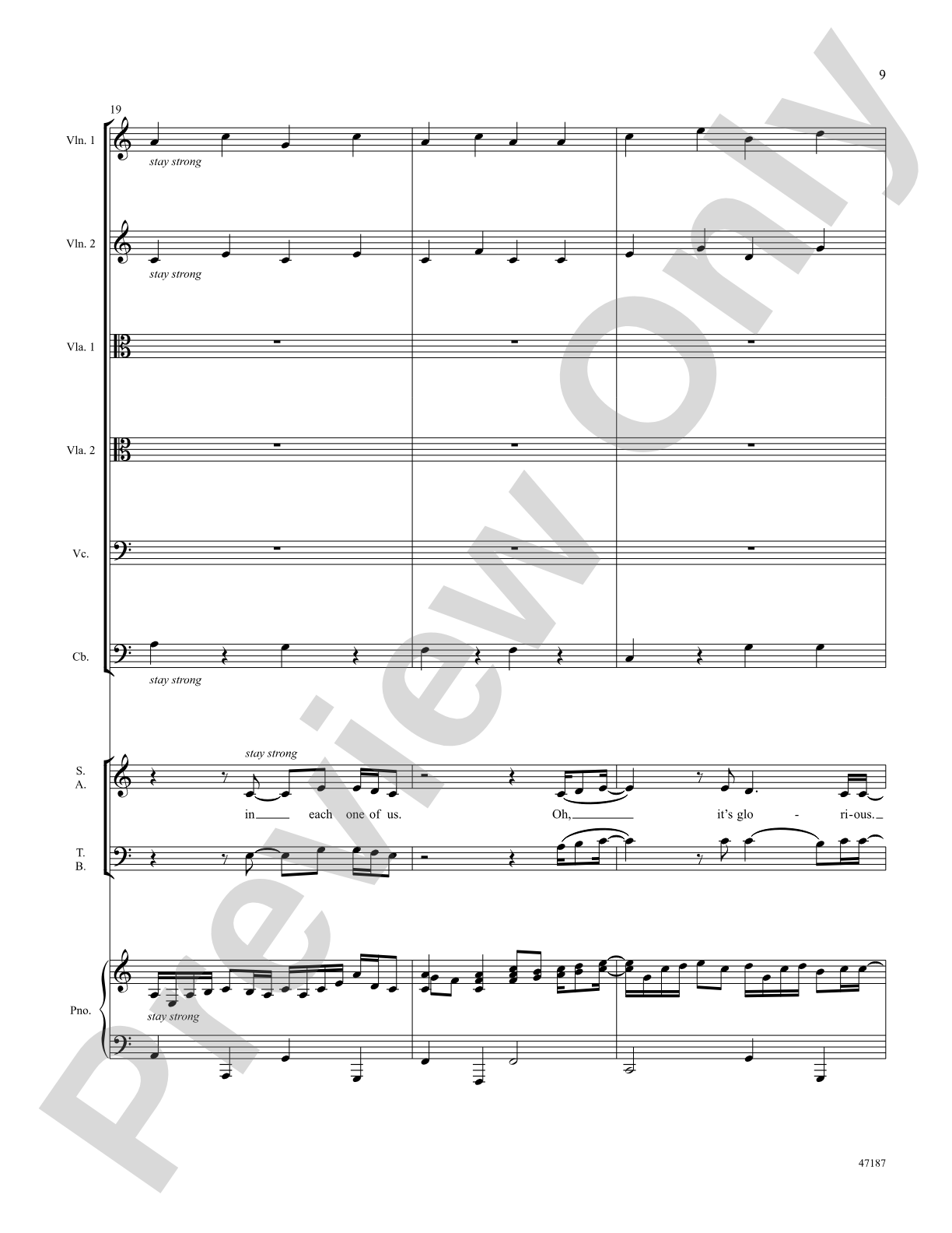 Glorious: Choral SoundPax