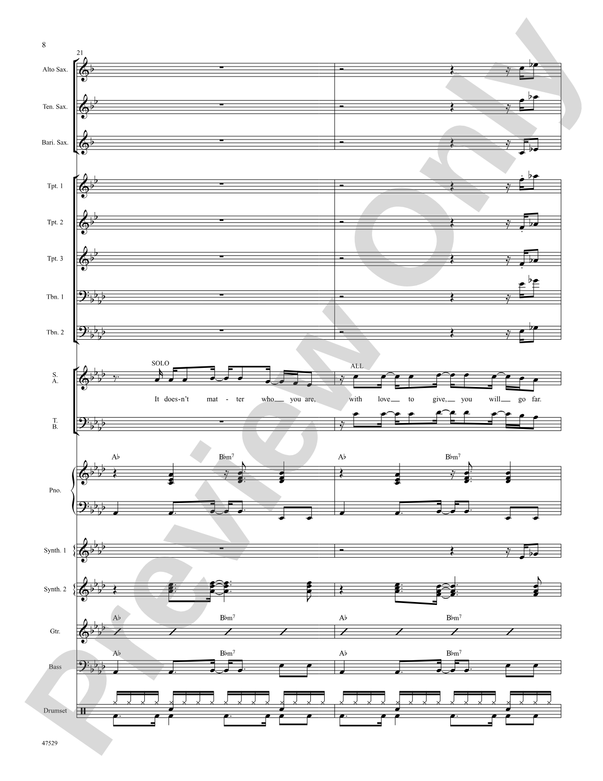 You'll Be Mine: Choral SoundPax
