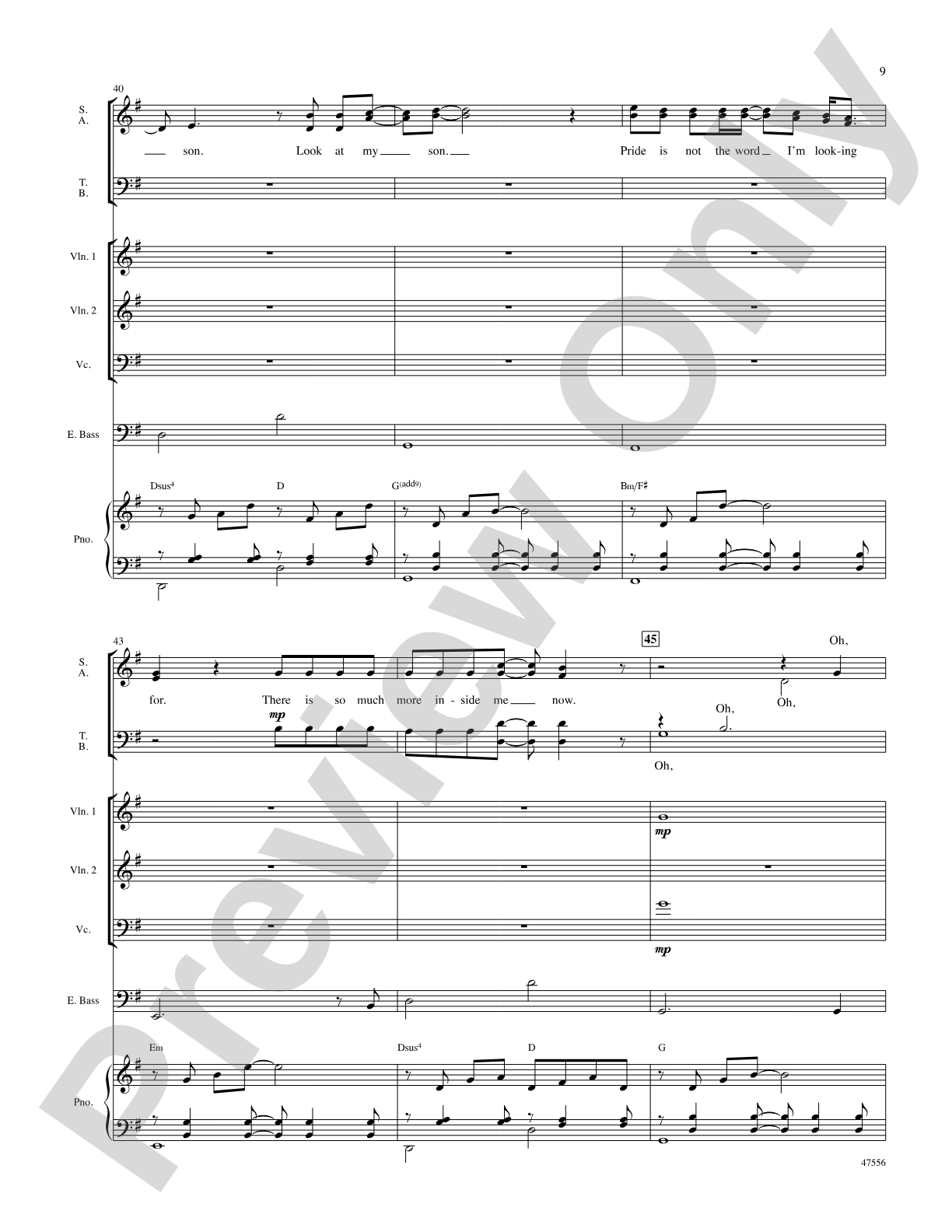 Dear Theodosia: Score