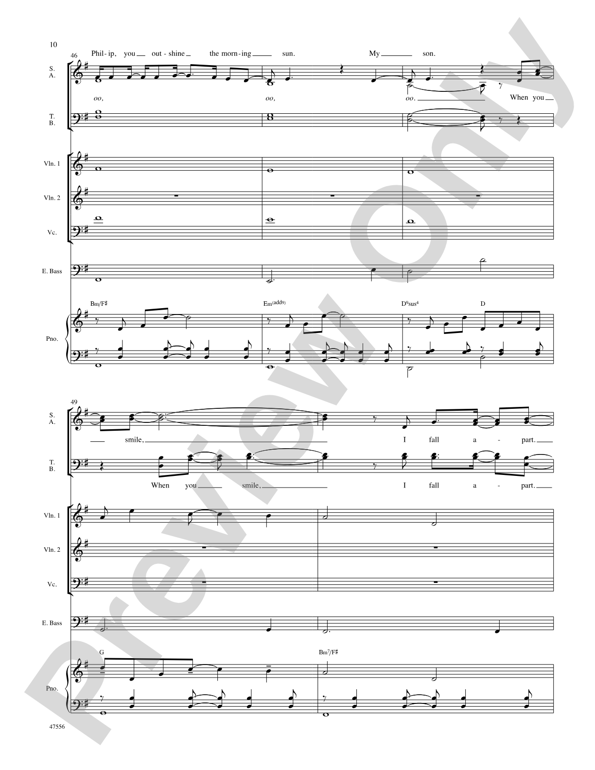 Dear Theodosia: Score