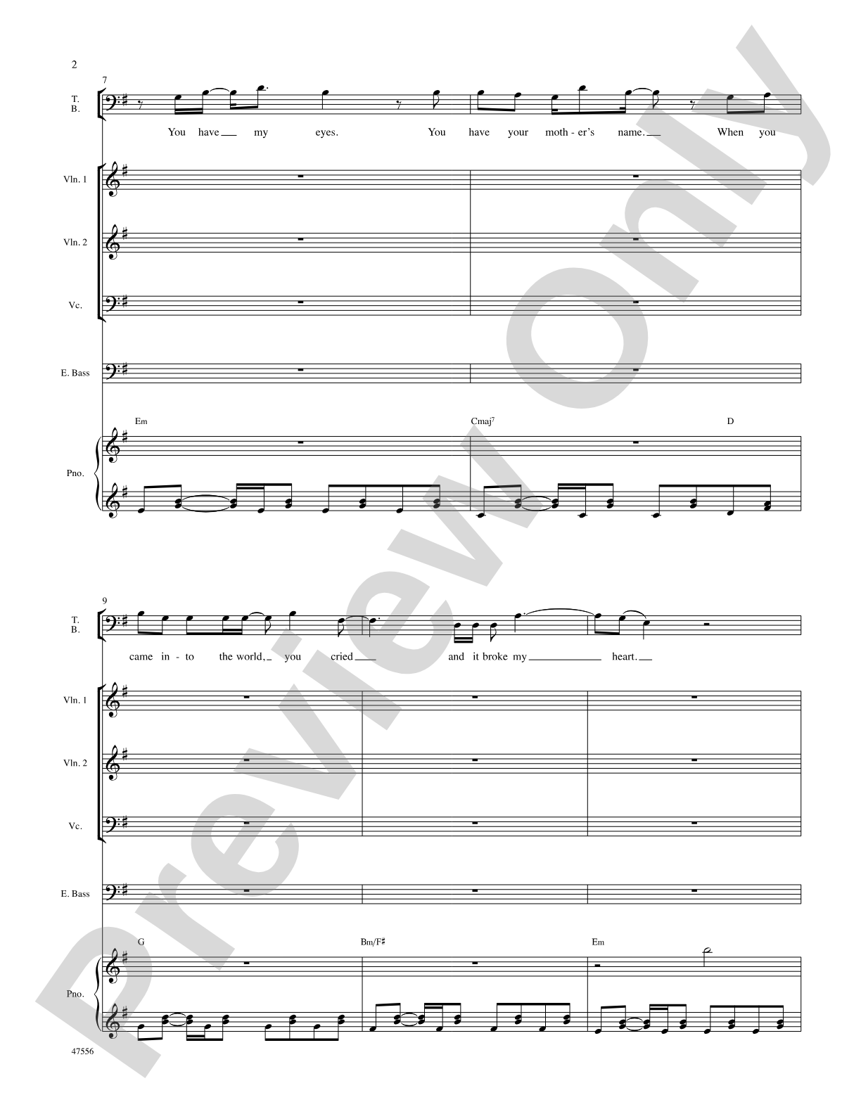 Dear Theodosia: Score