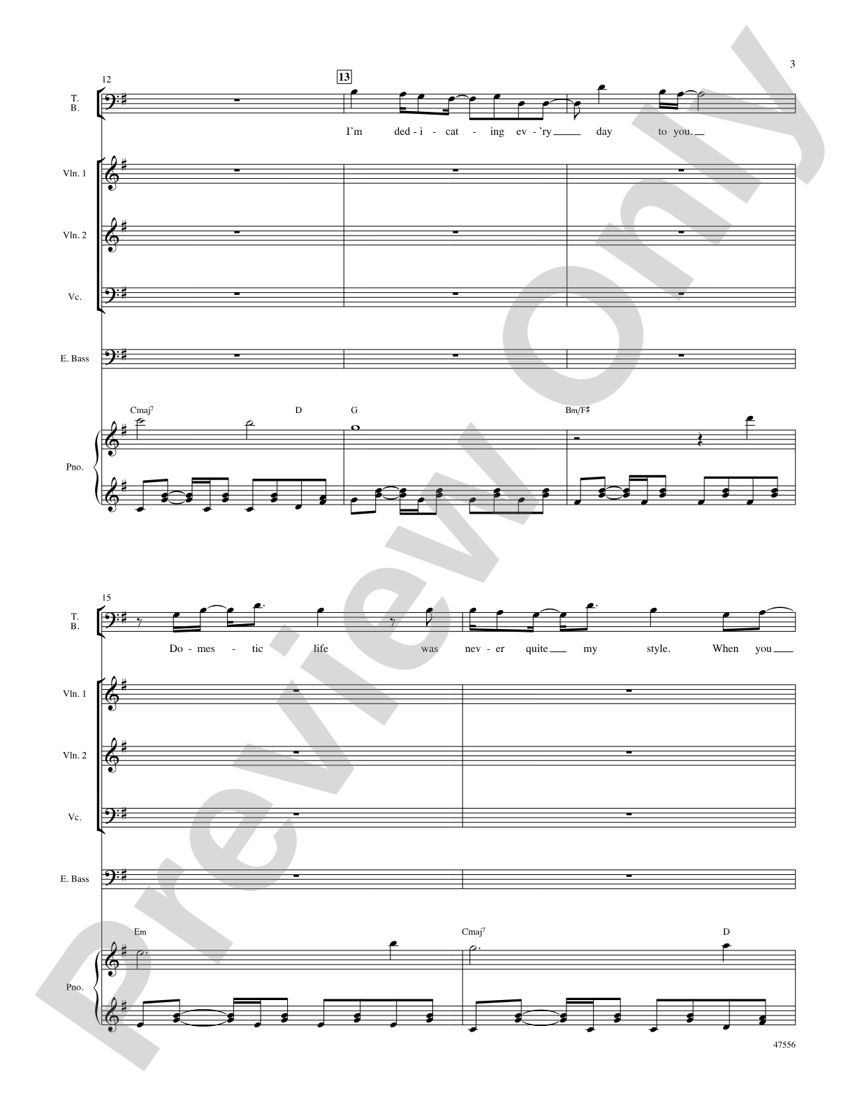 Dear Theodosia: Score