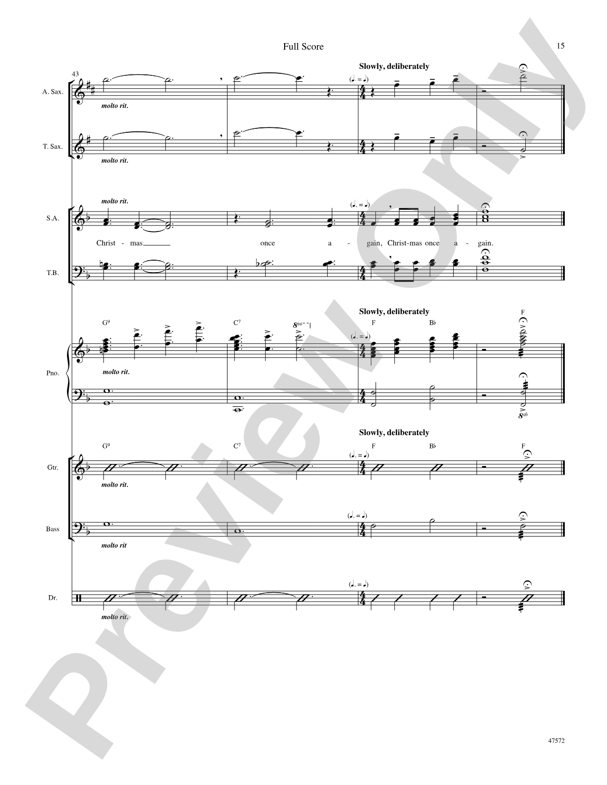 Please Come Home for Christmas: Choral SoundPax