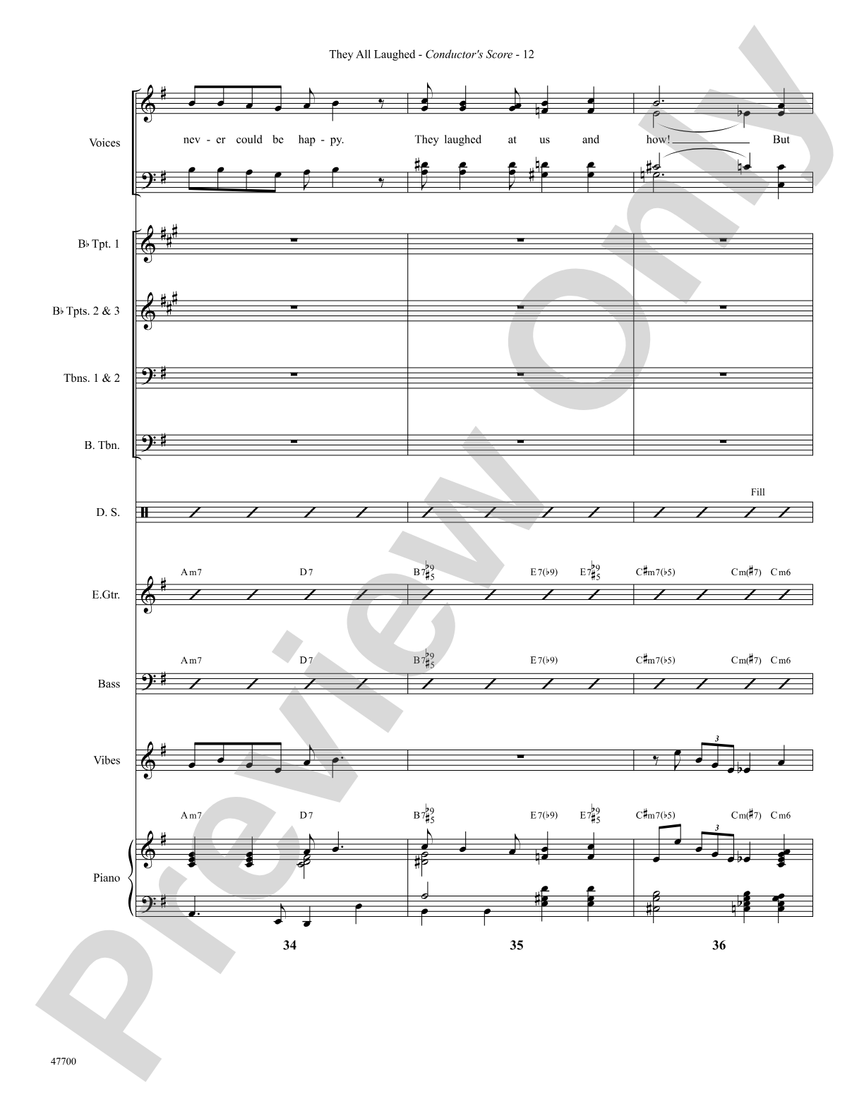 They All Laughed: Choral SoundPax