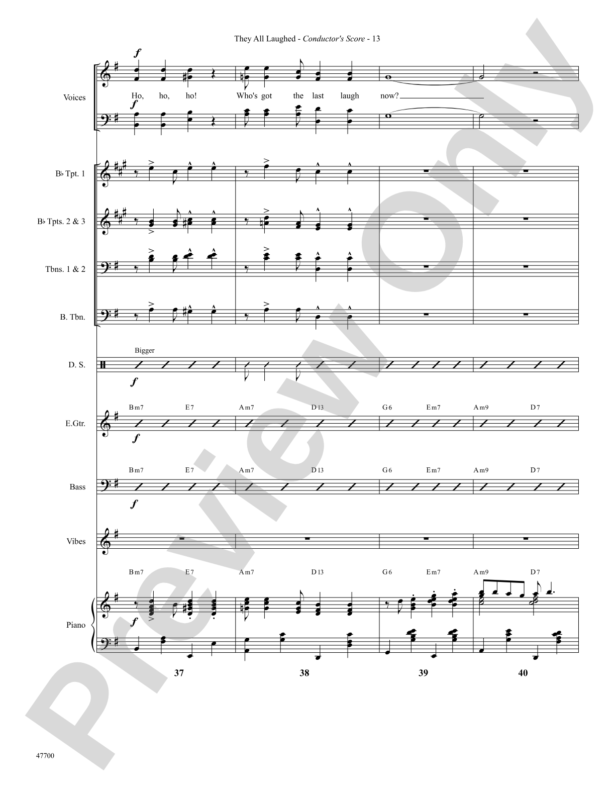 They All Laughed: Choral SoundPax