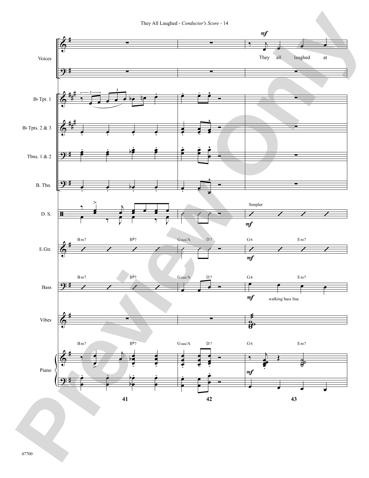 They All Laughed: Choral SoundPax