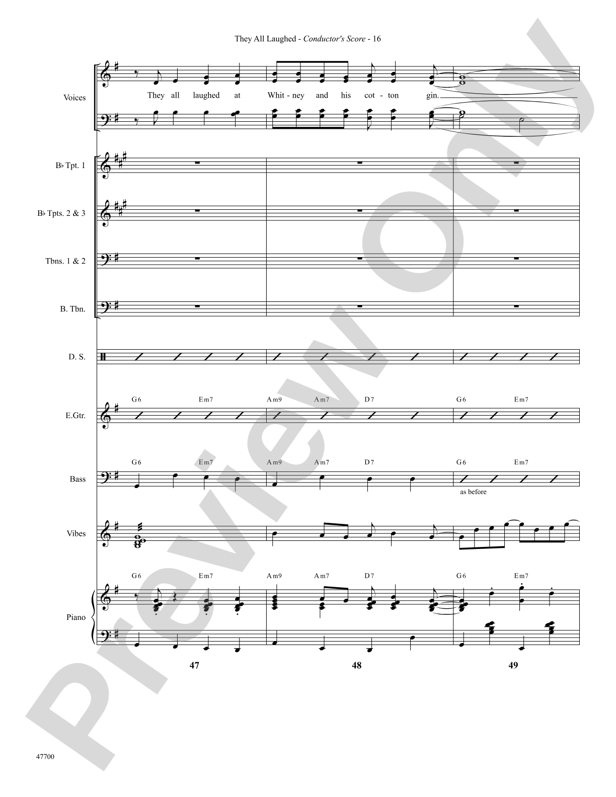 They All Laughed: Choral SoundPax