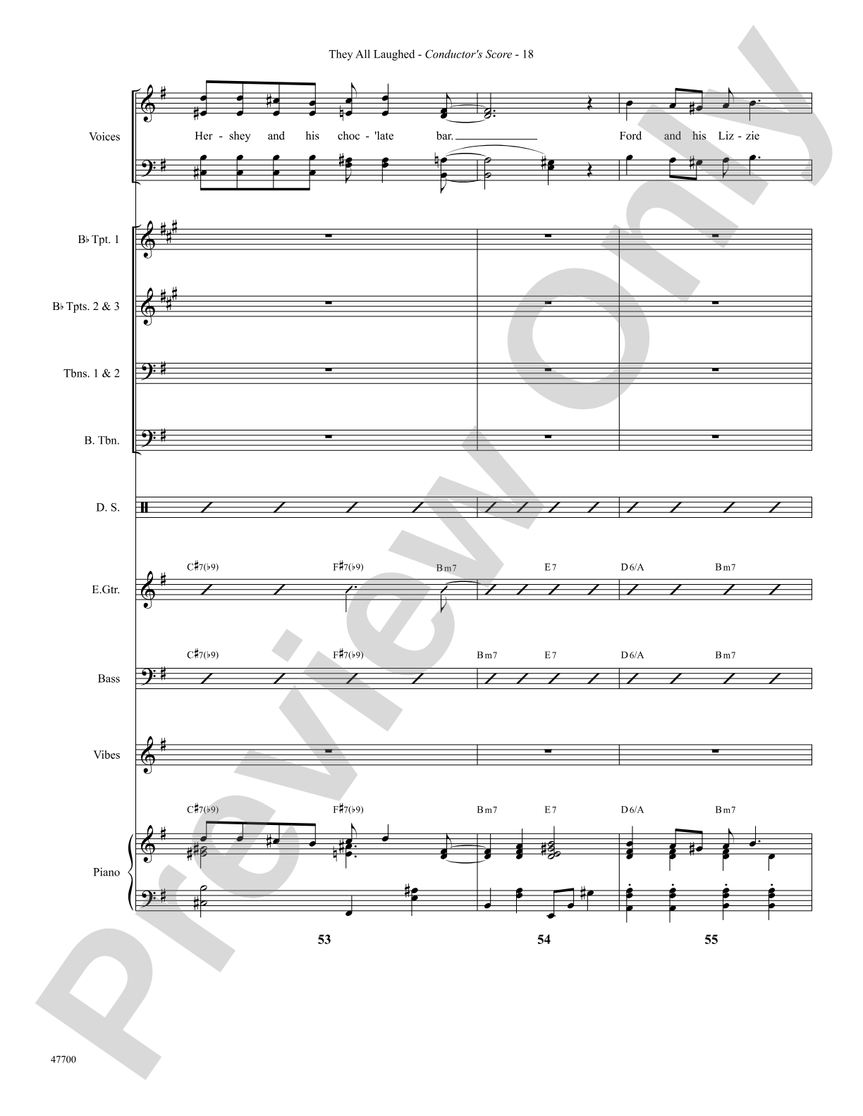 They All Laughed: Choral SoundPax