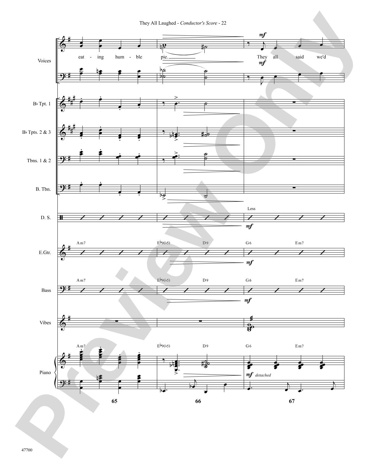 They All Laughed: Choral SoundPax