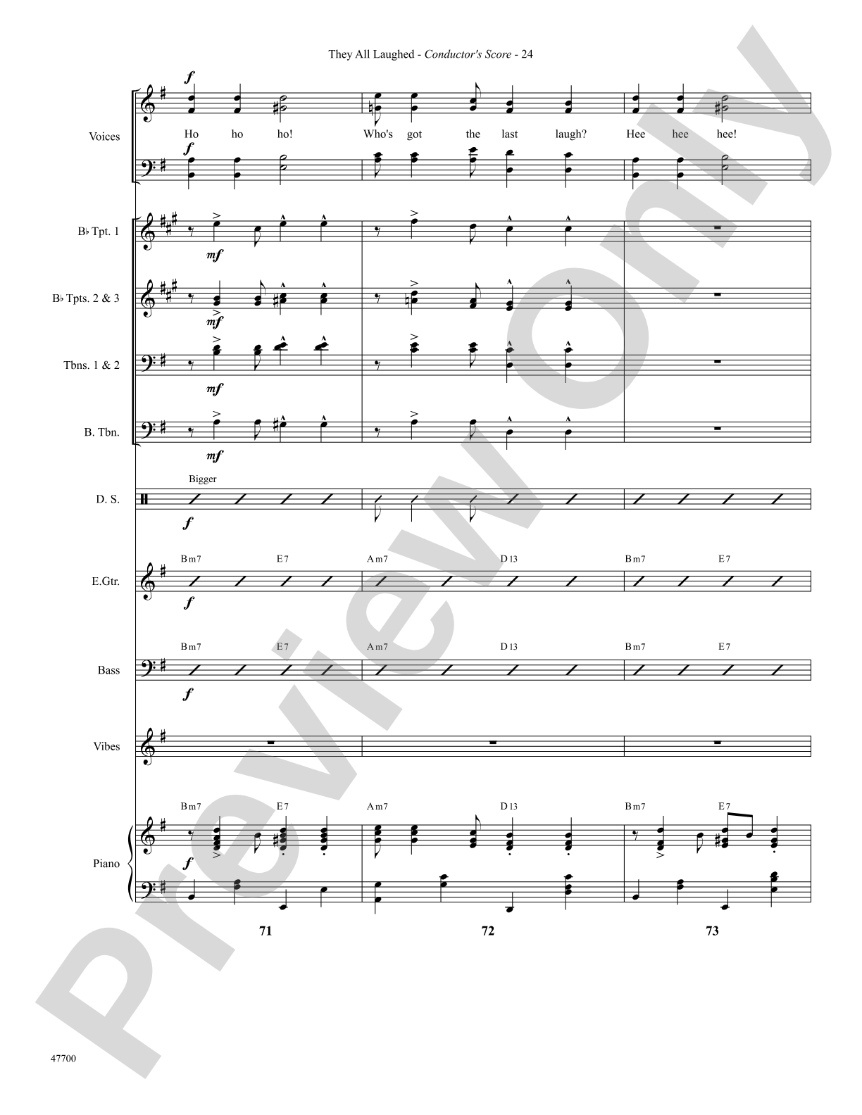 They All Laughed: Choral SoundPax