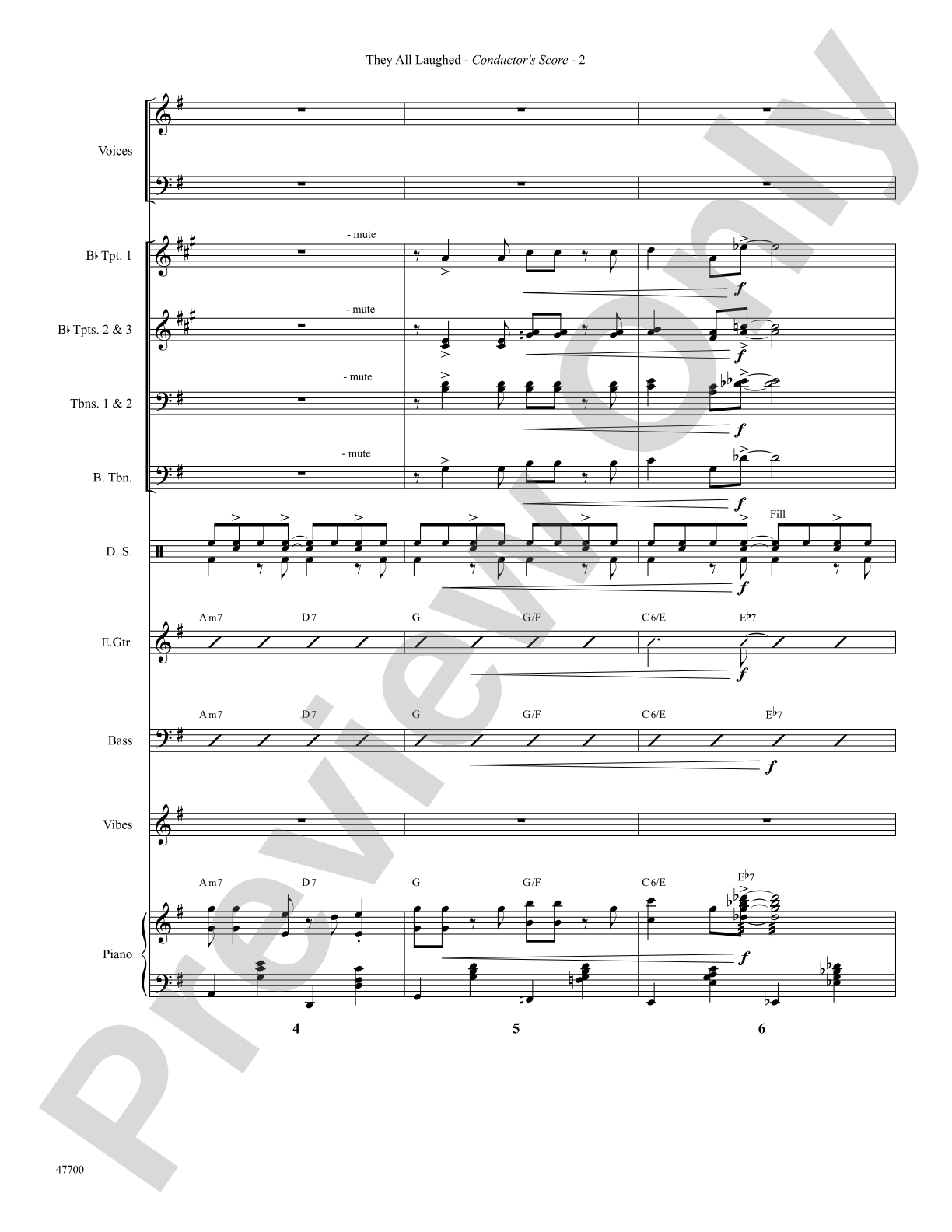 They All Laughed: Choral SoundPax