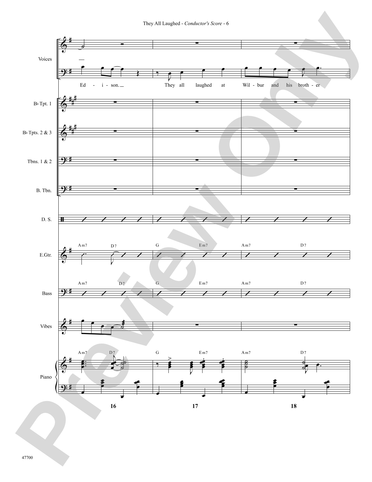 They All Laughed: Choral SoundPax