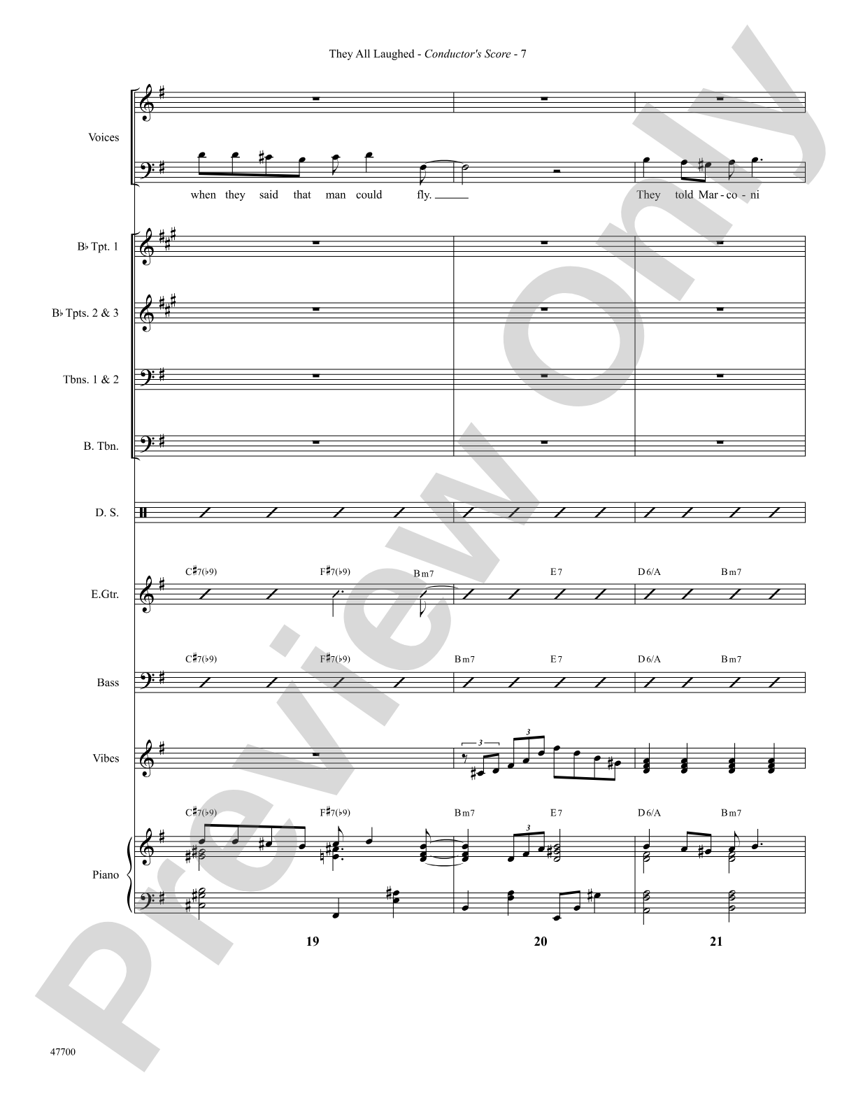 They All Laughed: Choral SoundPax