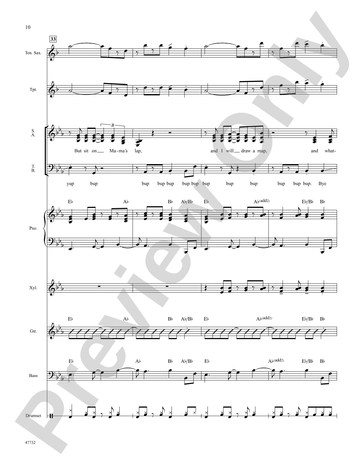 Mama Will Provide: Choral SoundPax