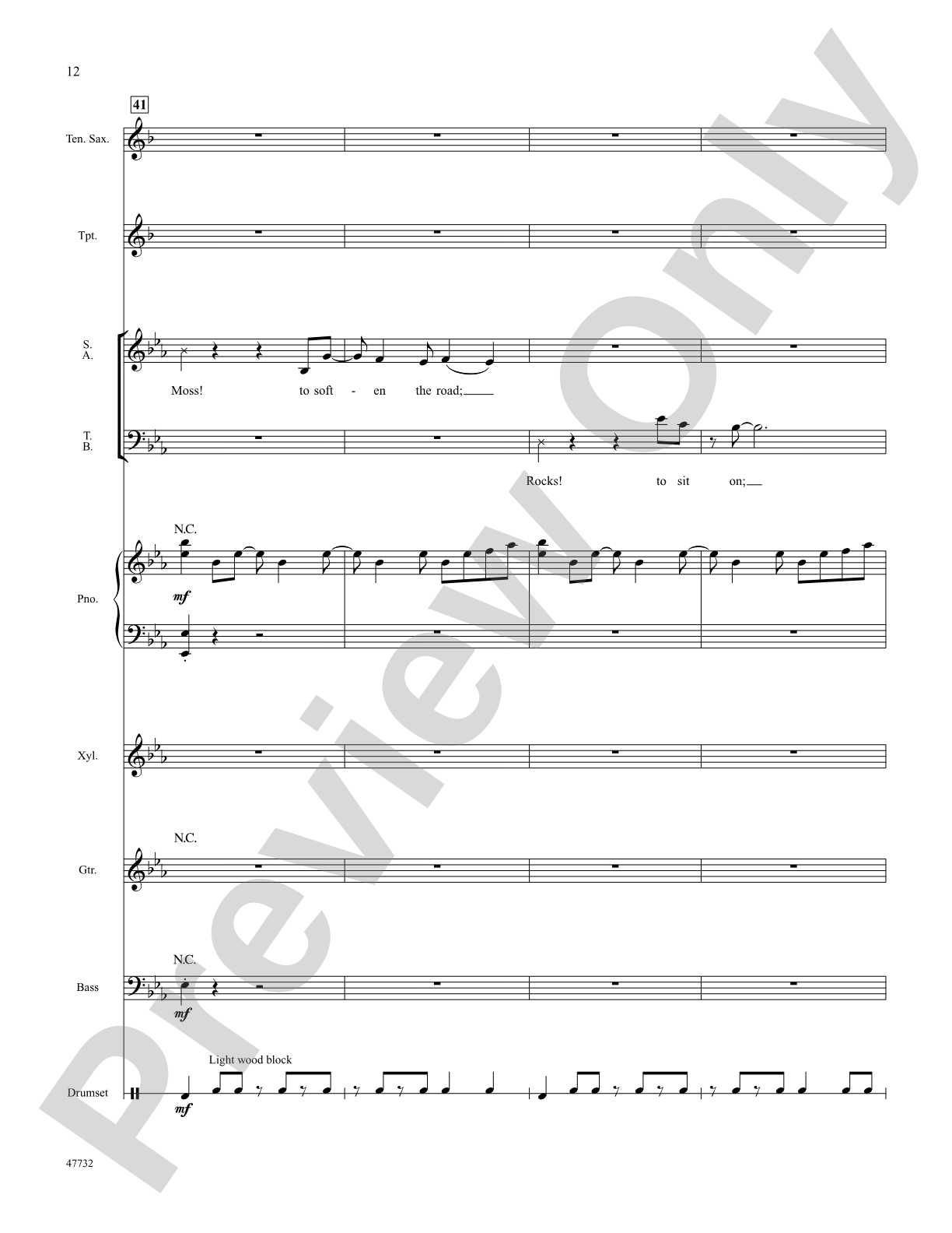 Mama Will Provide: Choral SoundPax