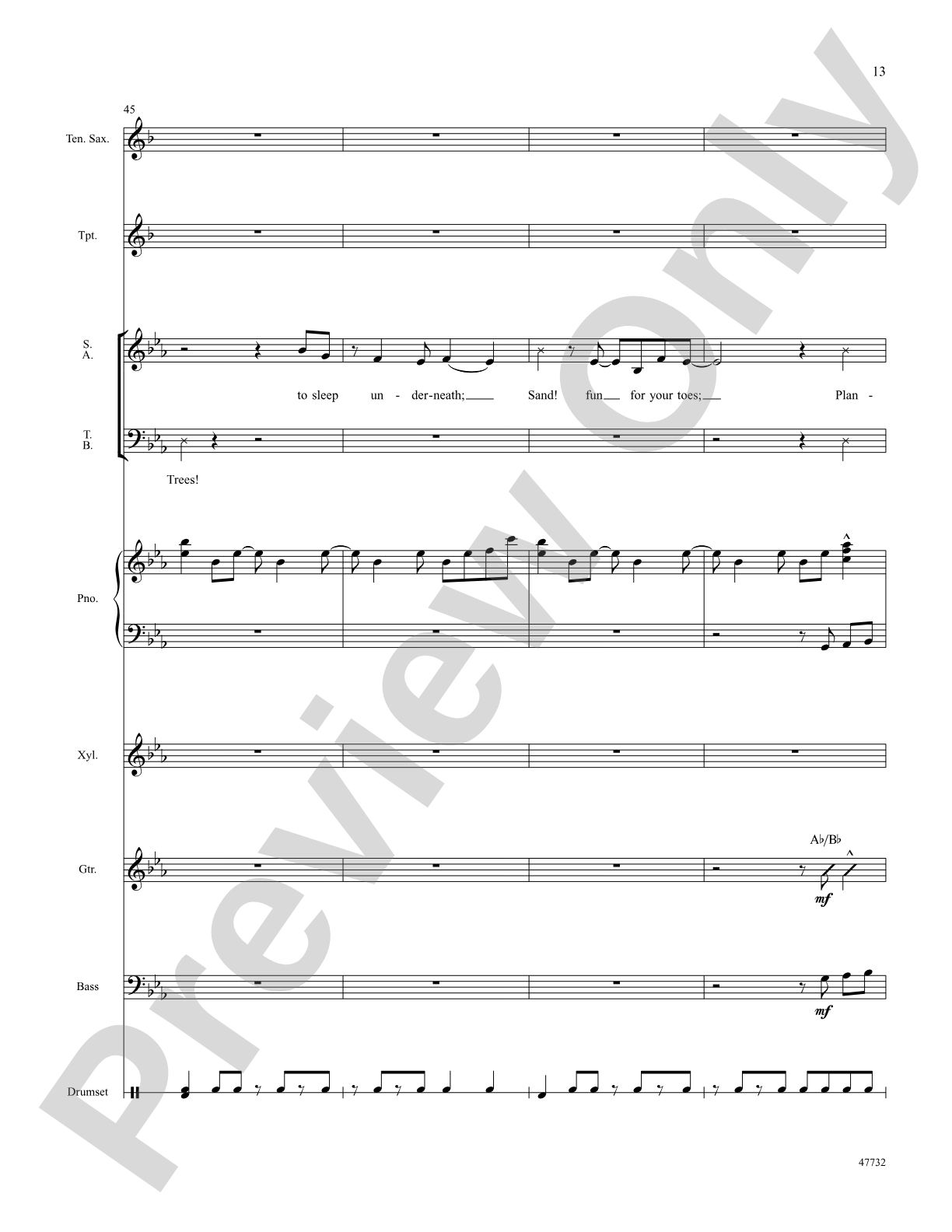 Mama Will Provide: Choral SoundPax