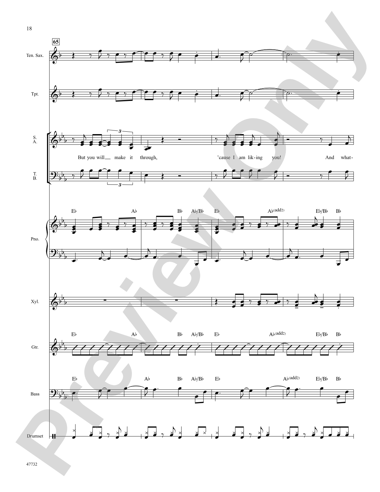 Mama Will Provide: Choral SoundPax