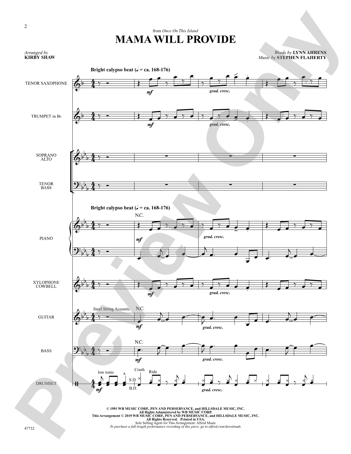 Mama Will Provide: Choral SoundPax