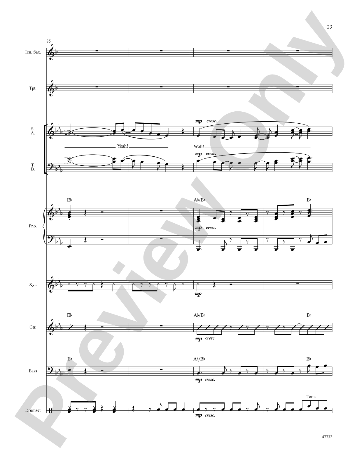 Mama Will Provide: Choral SoundPax