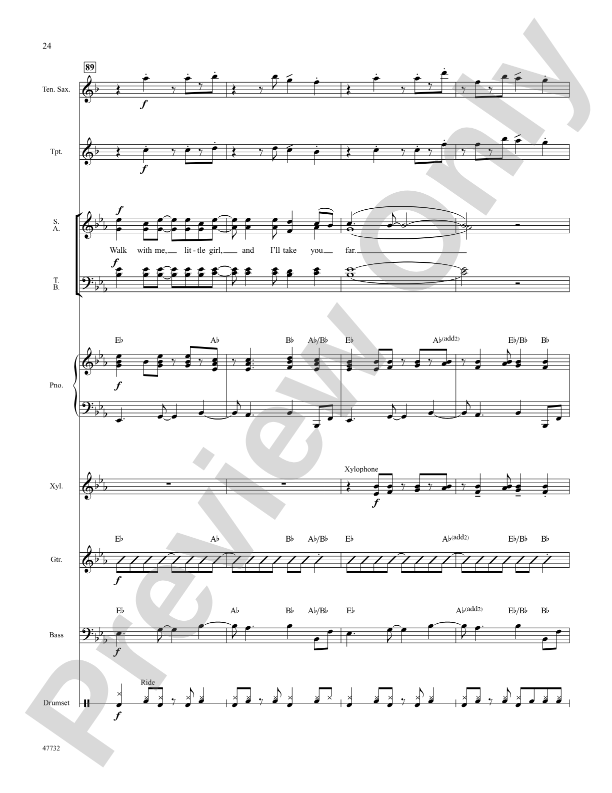 Mama Will Provide: Choral SoundPax