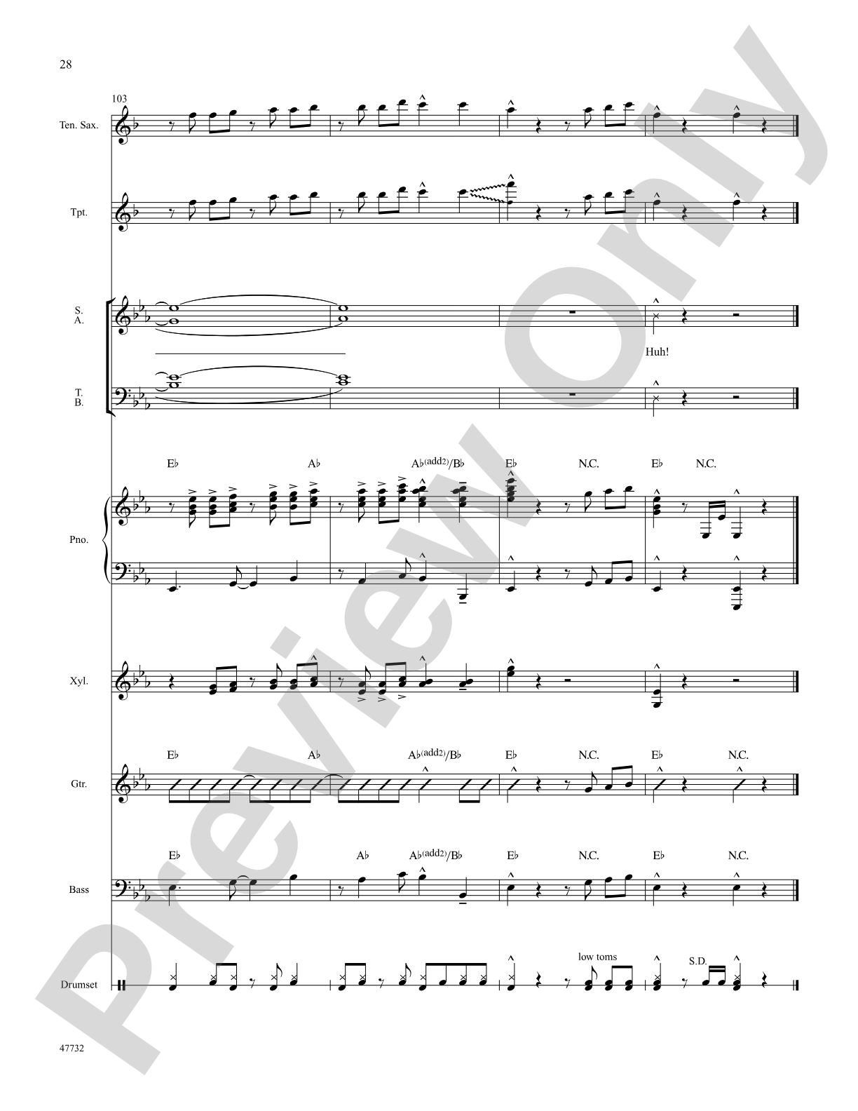 Mama Will Provide: Choral SoundPax