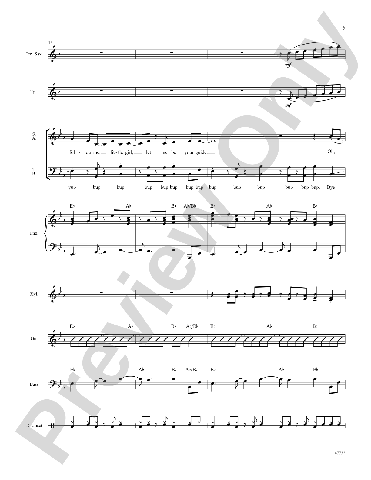 Mama Will Provide: Choral SoundPax