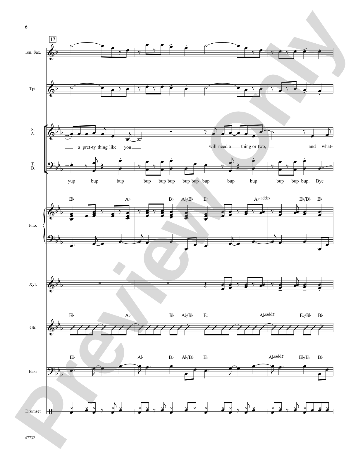 Mama Will Provide: Choral SoundPax