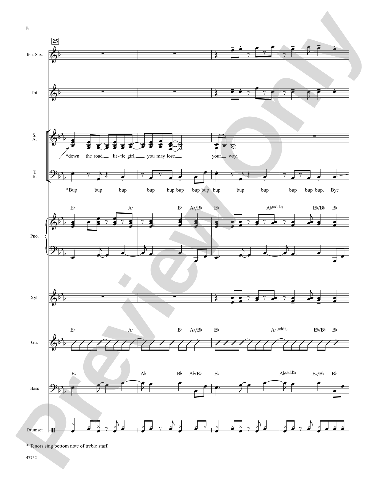 Mama Will Provide: Choral SoundPax