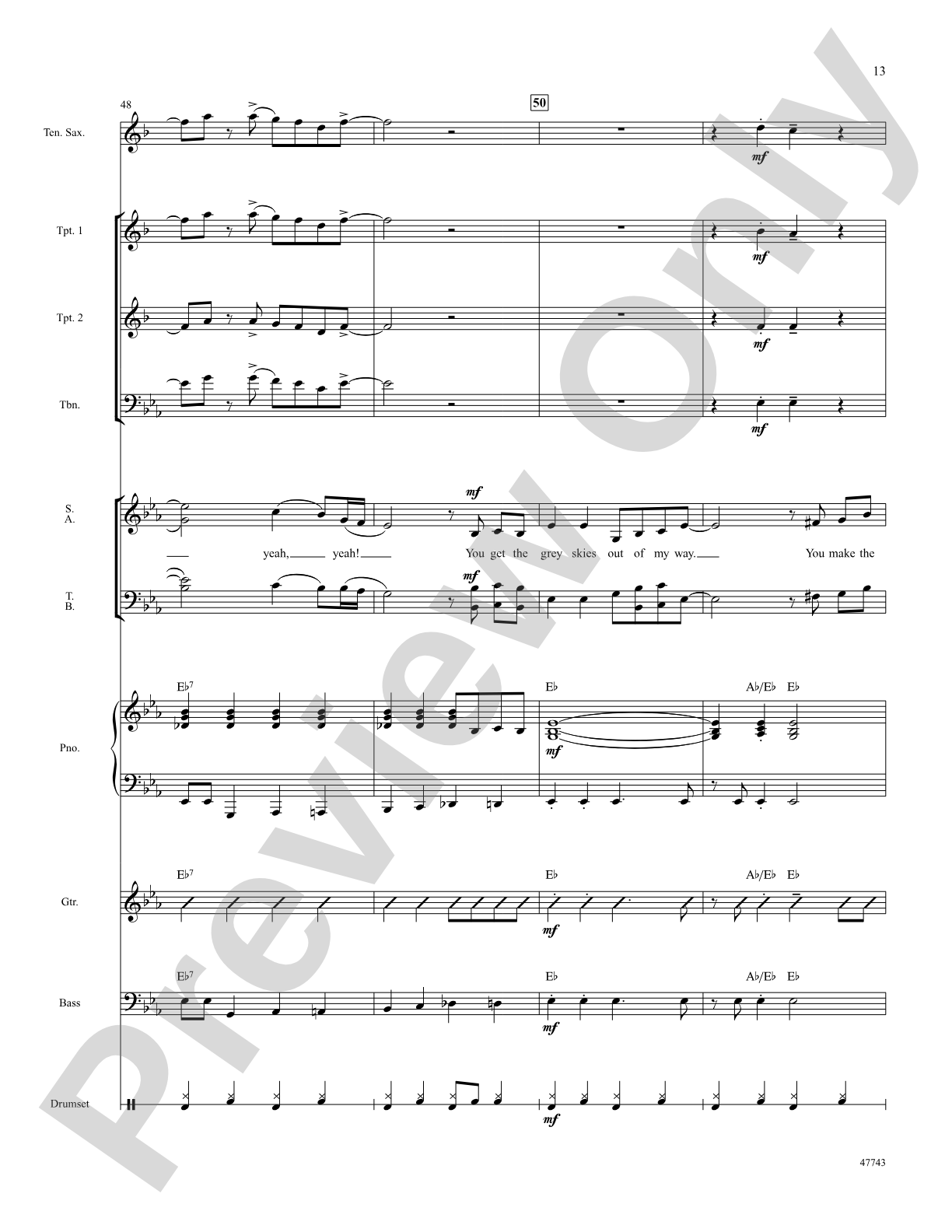 Wake Me Up Before You Go-Go: Choral SoundPax