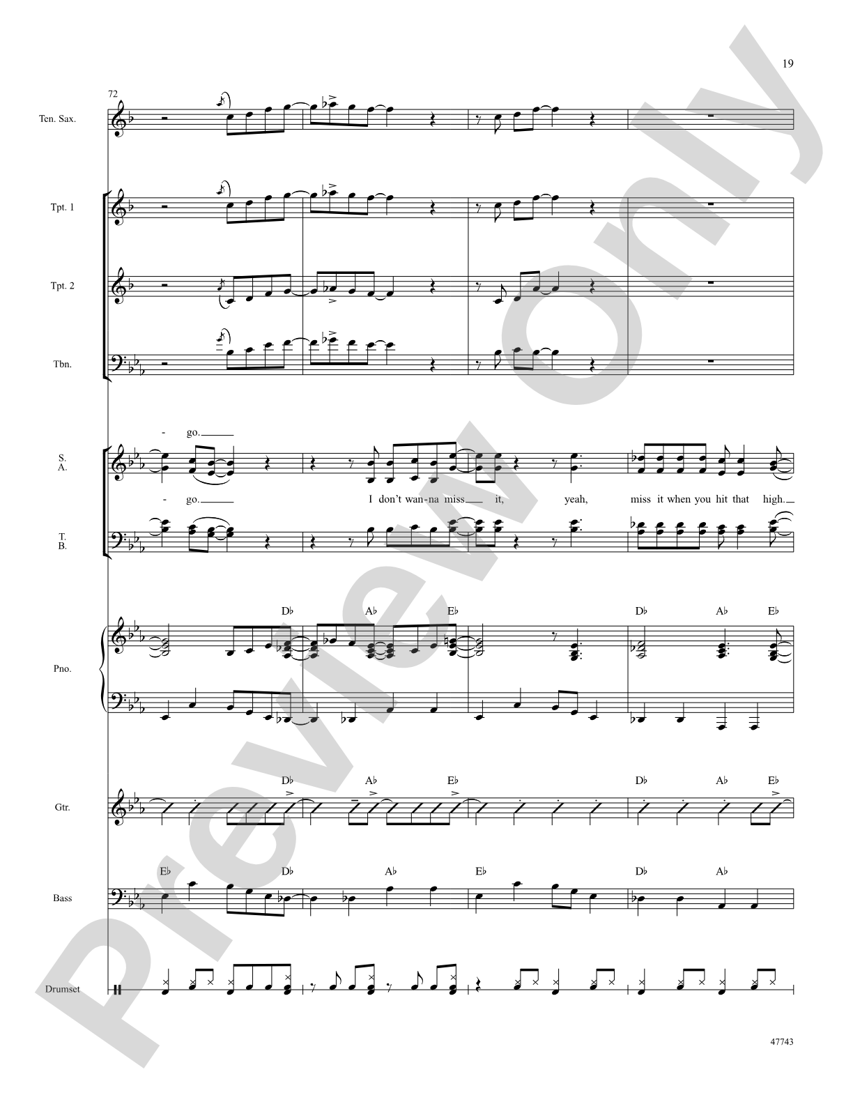 Wake Me Up Before You Go-Go: Choral SoundPax