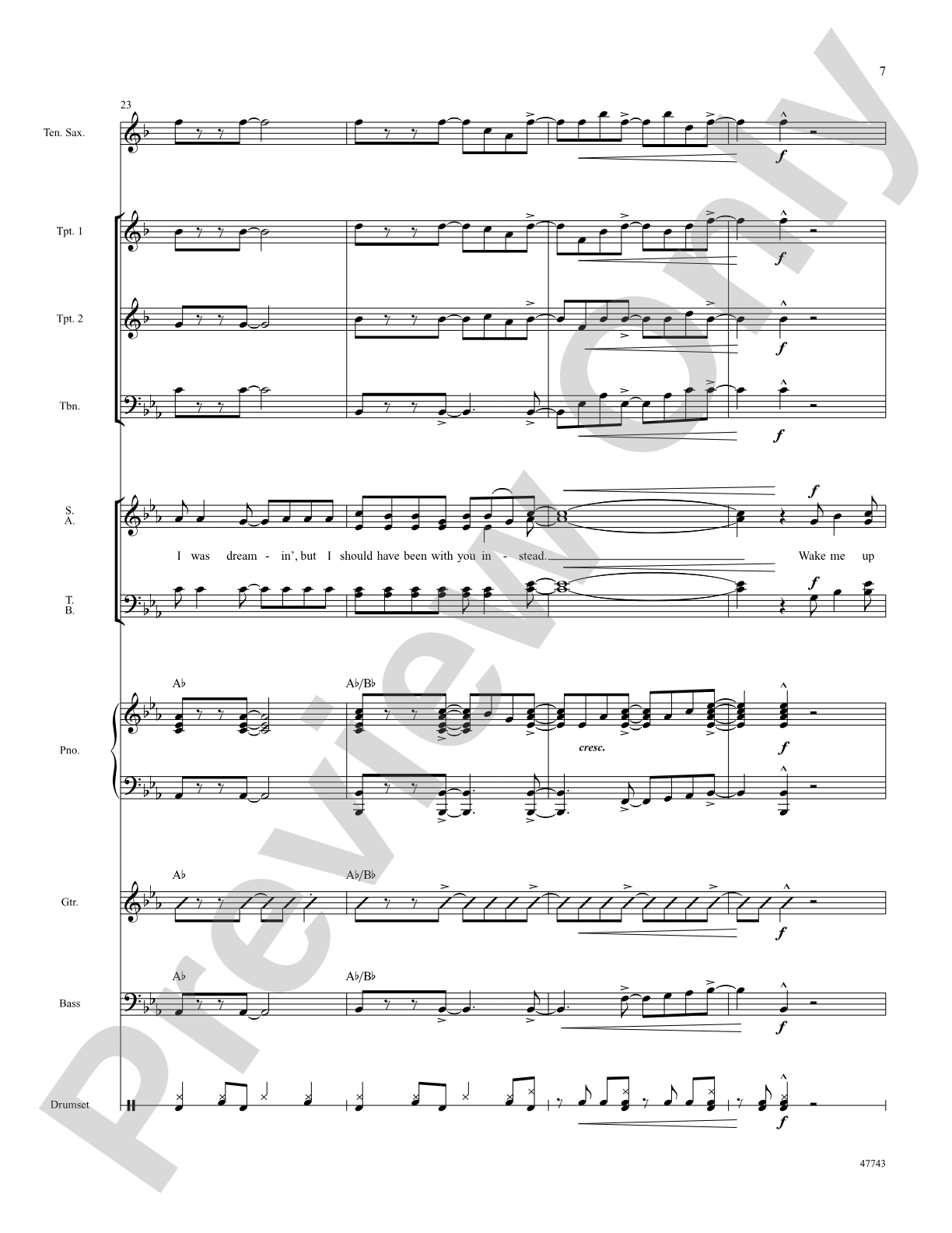 Wake Me Up Before You Go-Go: Choral SoundPax