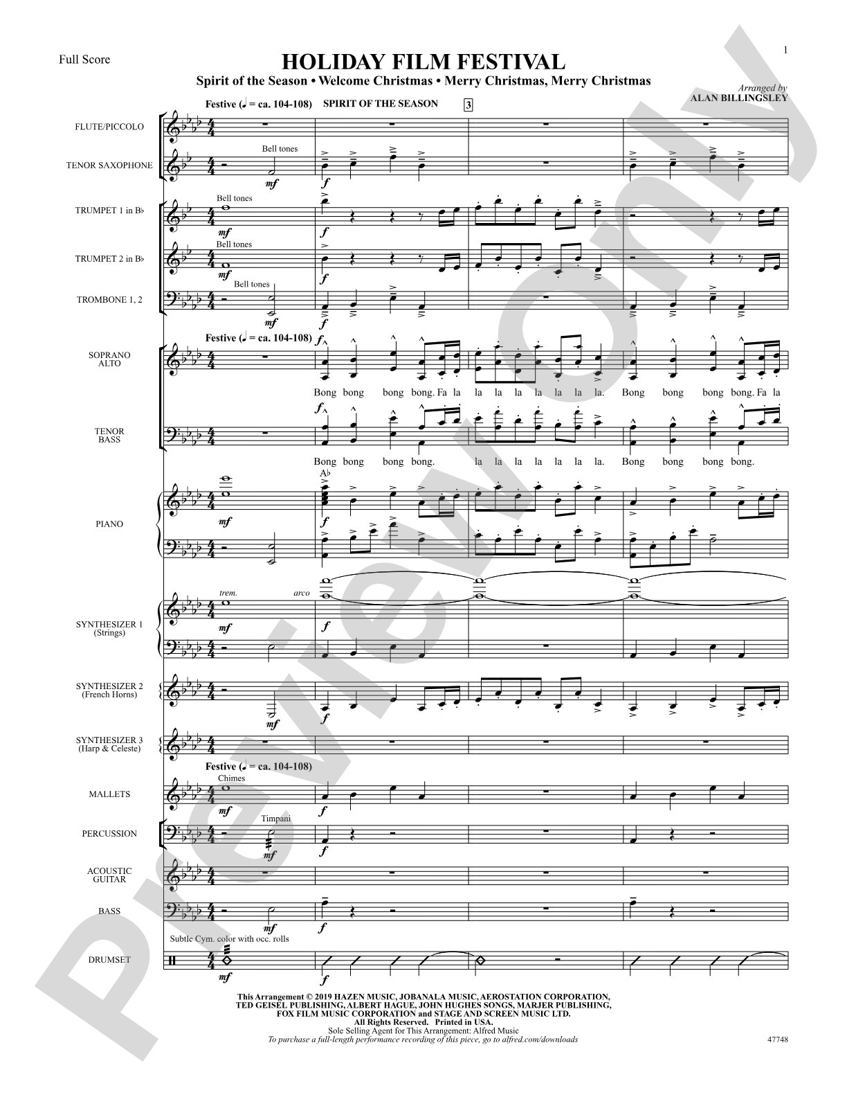 Holiday Film Festival: Choral SoundPax