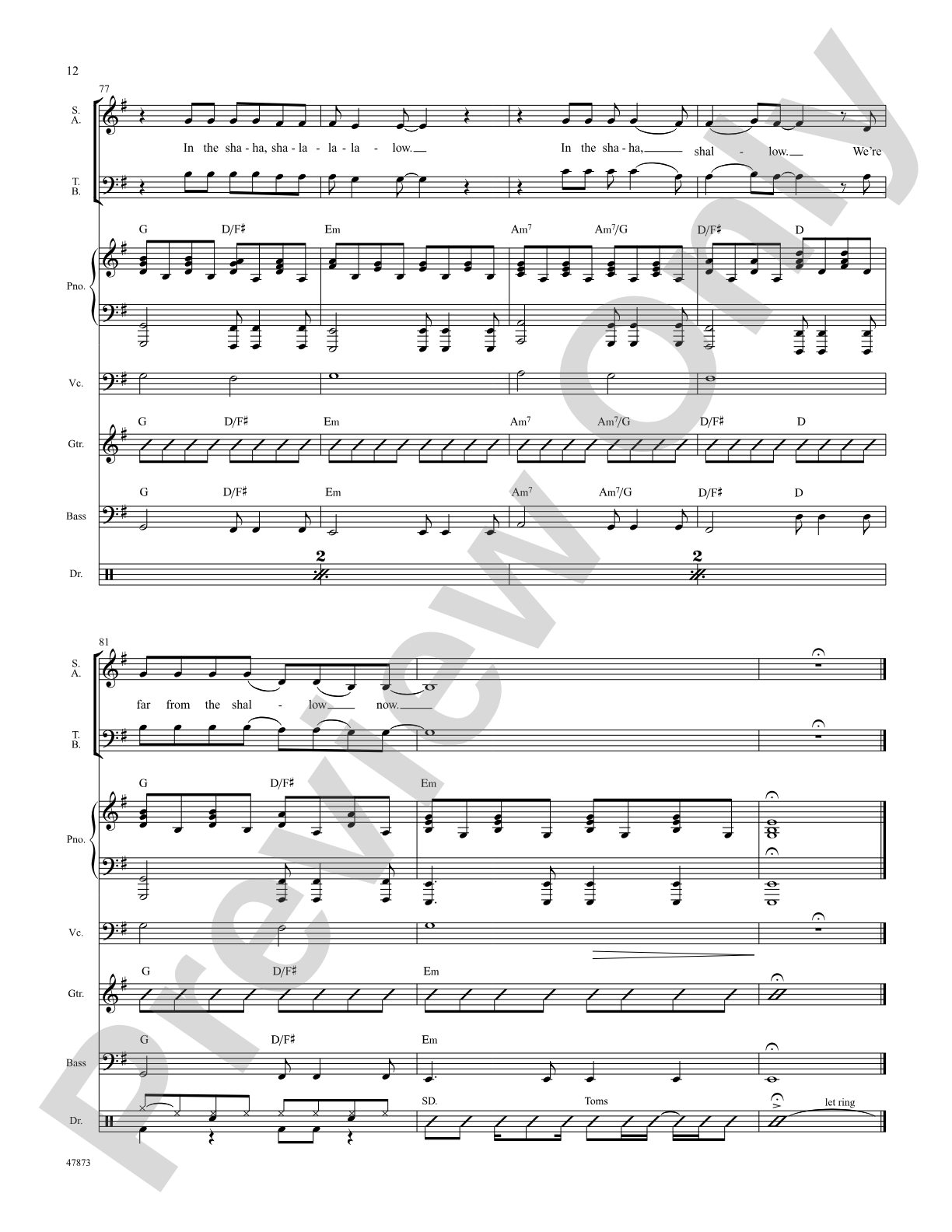 Shallow: Choral SoundPax