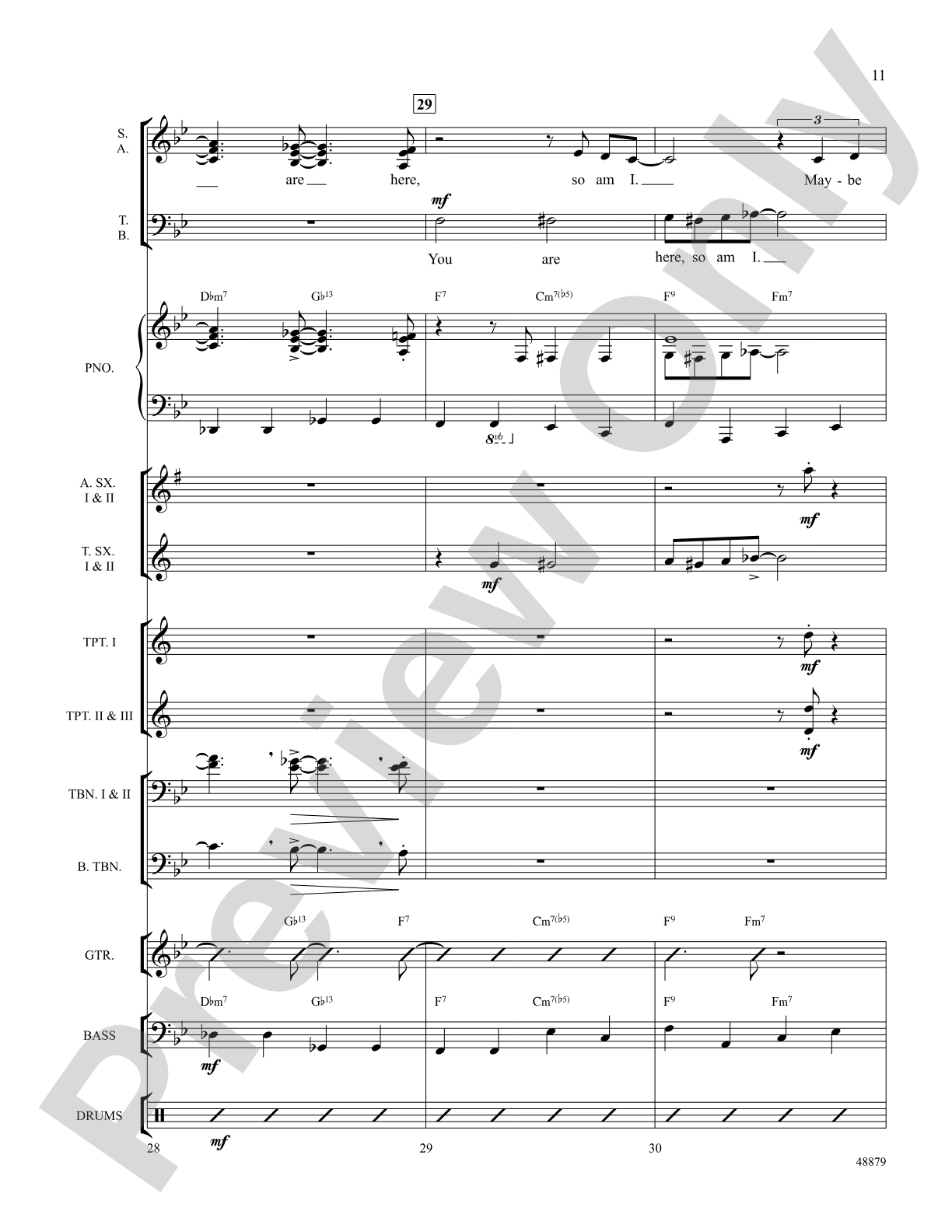I Only Have Eyes for You: Choral SoundPax