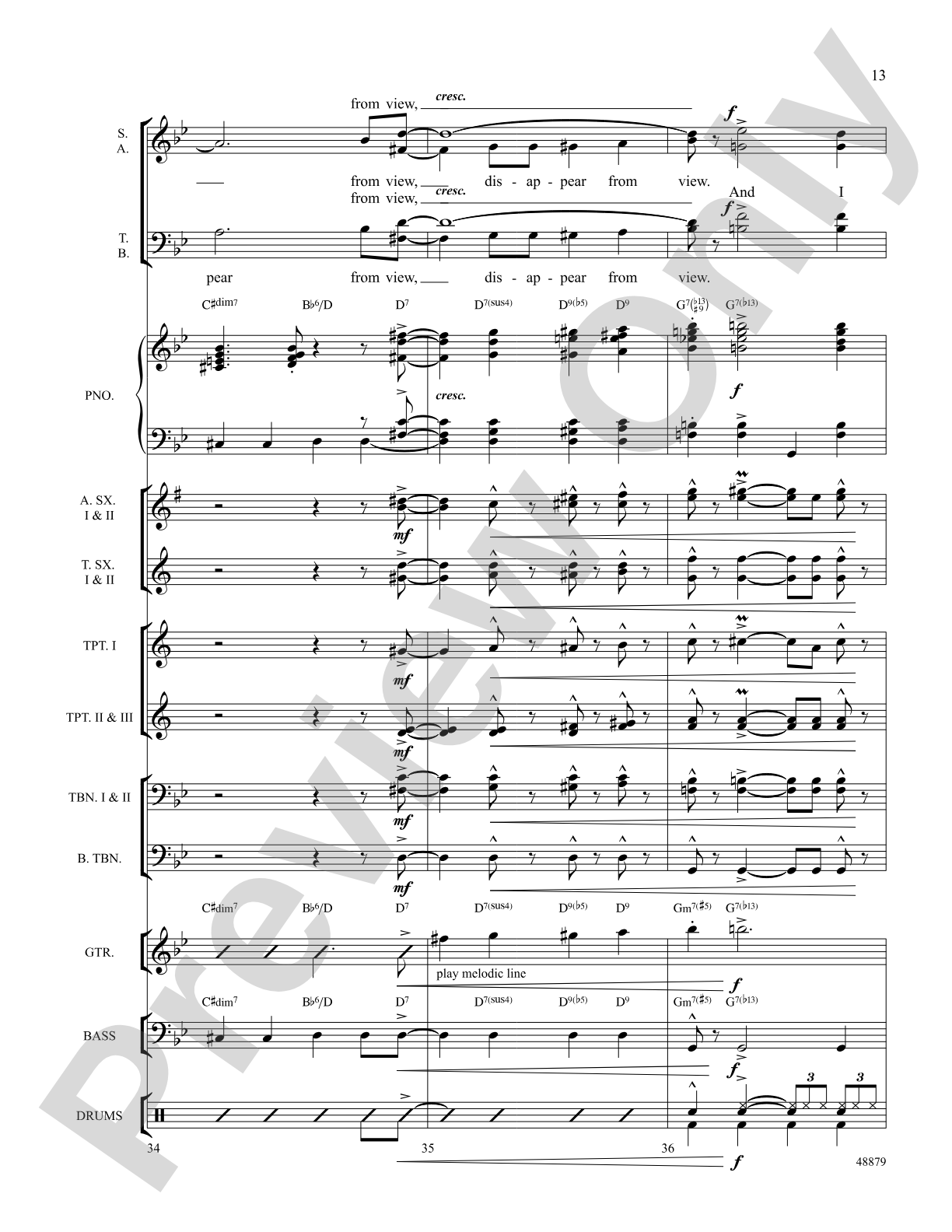 I Only Have Eyes for You: Choral SoundPax