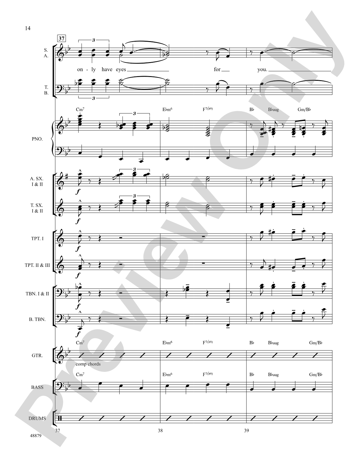 I Only Have Eyes for You: Choral SoundPax