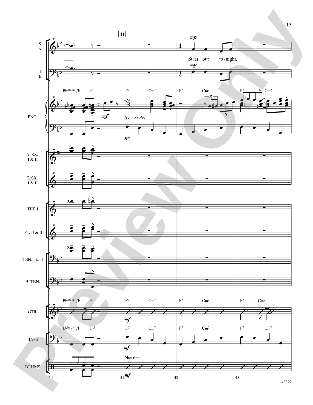 I Only Have Eyes for You: Choral SoundPax