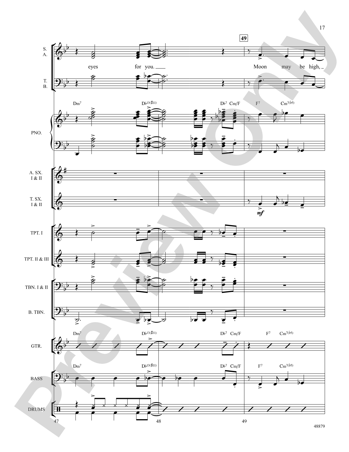 I Only Have Eyes for You: Choral SoundPax