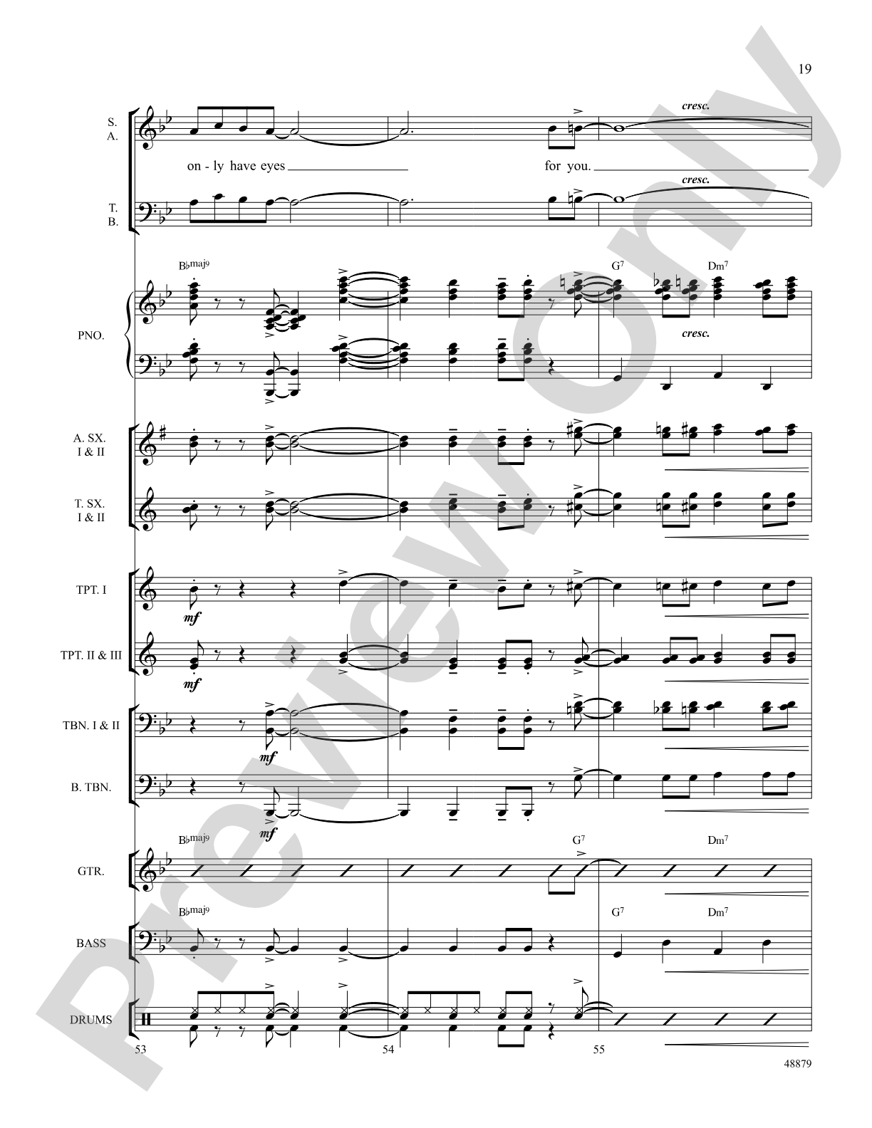 I Only Have Eyes for You: Choral SoundPax