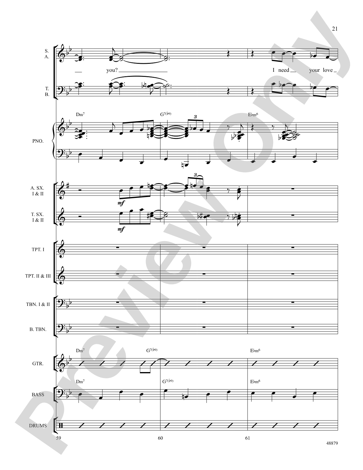 I Only Have Eyes for You: Choral SoundPax