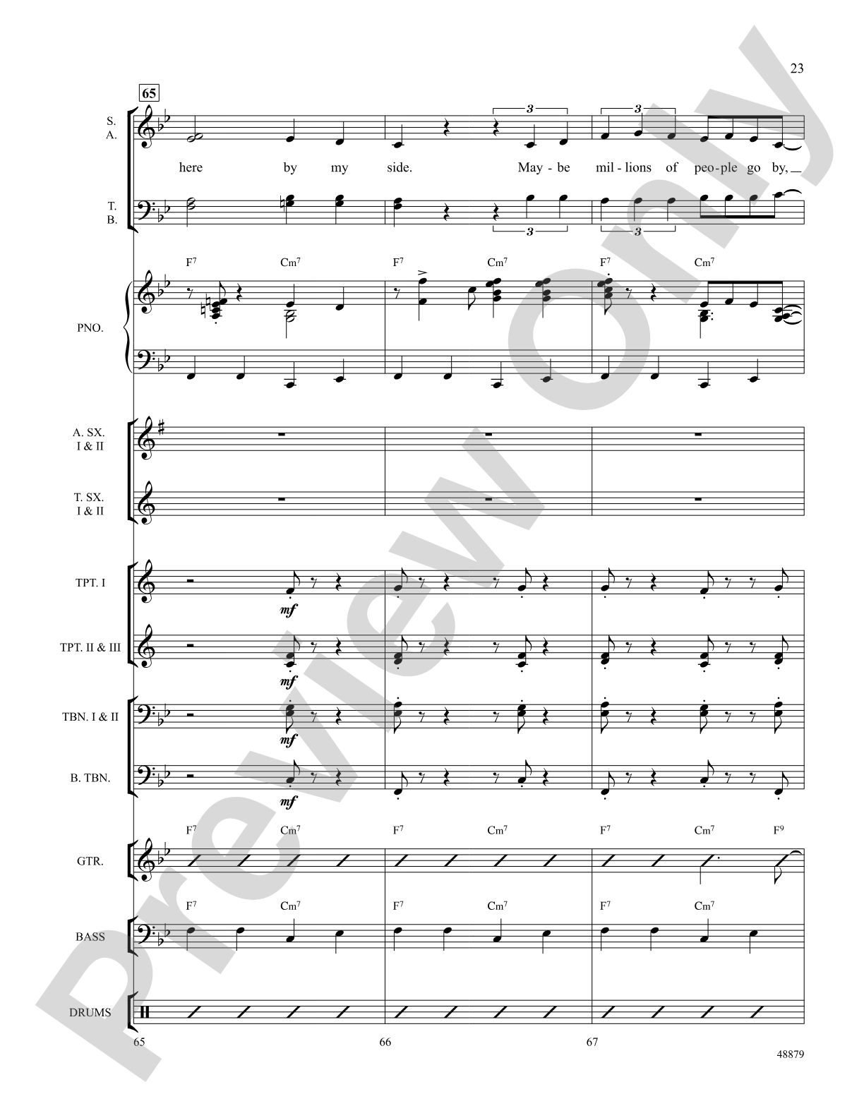 I Only Have Eyes for You: Choral SoundPax