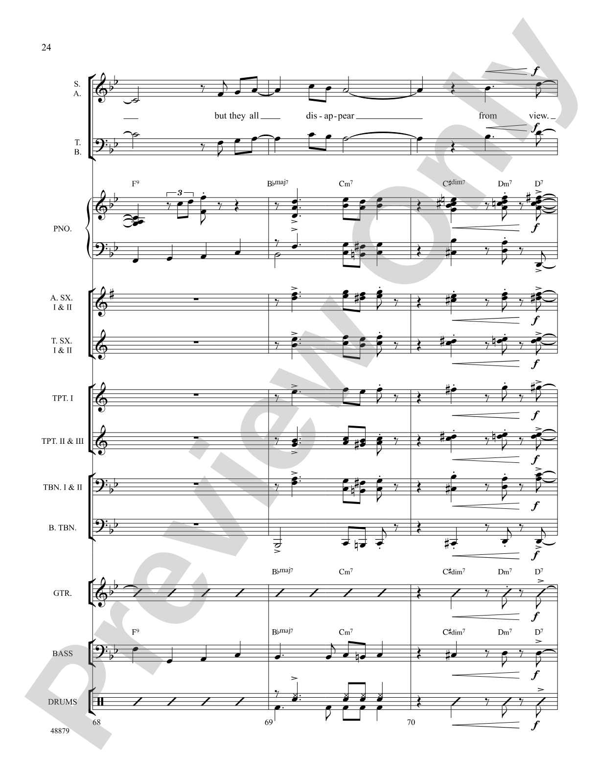 I Only Have Eyes for You: Choral SoundPax