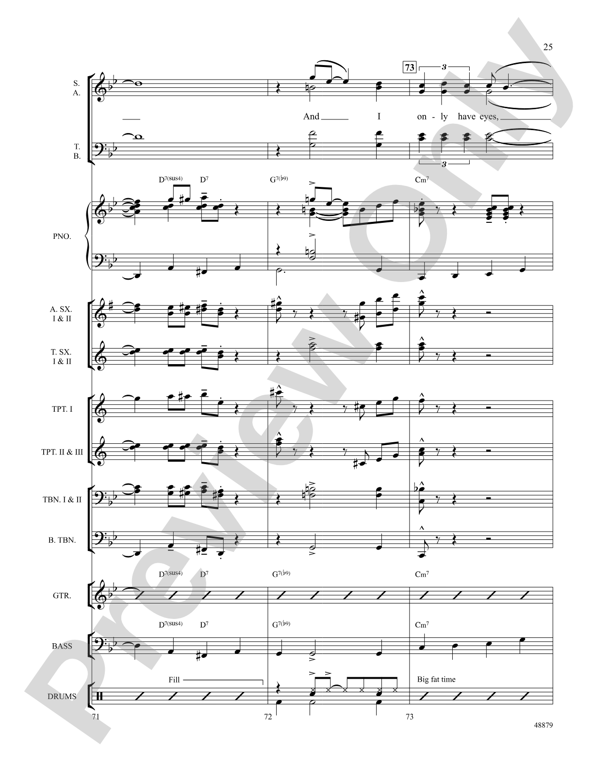 I Only Have Eyes for You: Choral SoundPax
