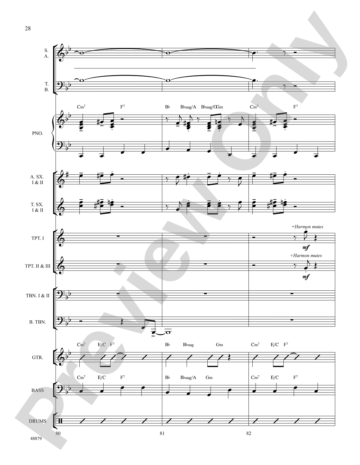 I Only Have Eyes for You: Choral SoundPax