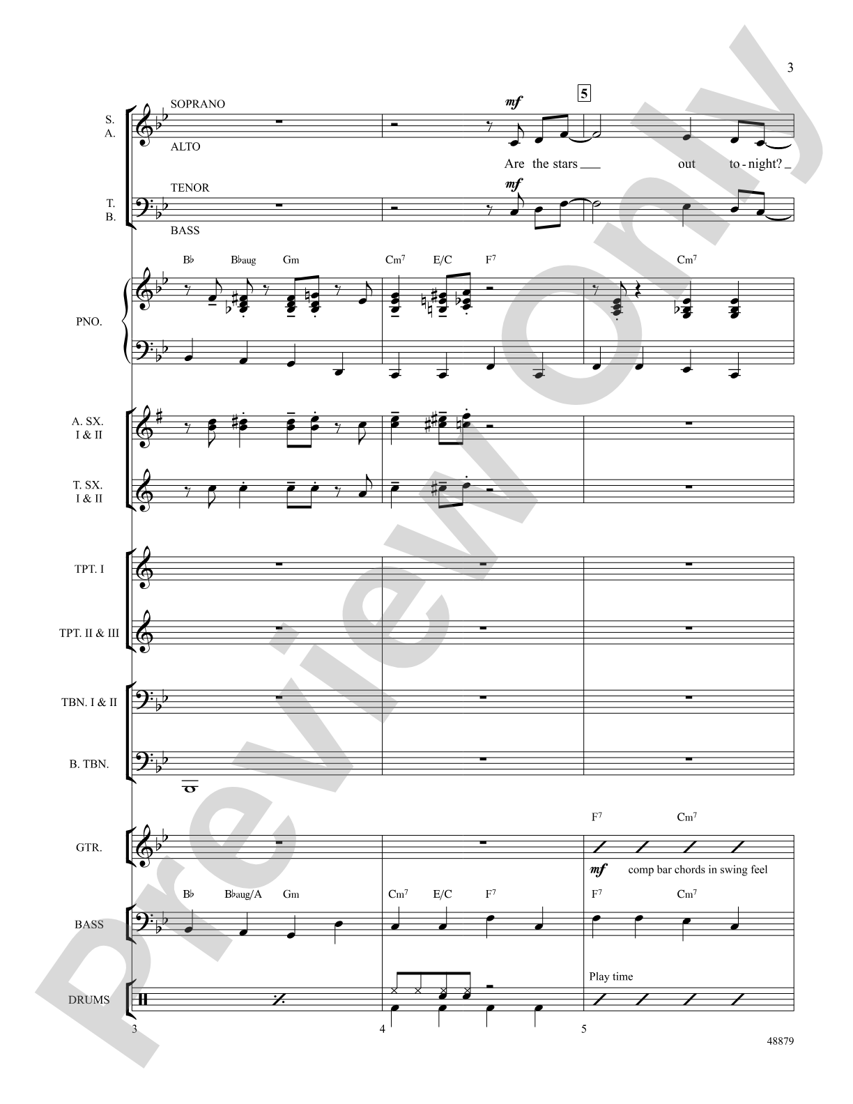 I Only Have Eyes for You: Choral SoundPax