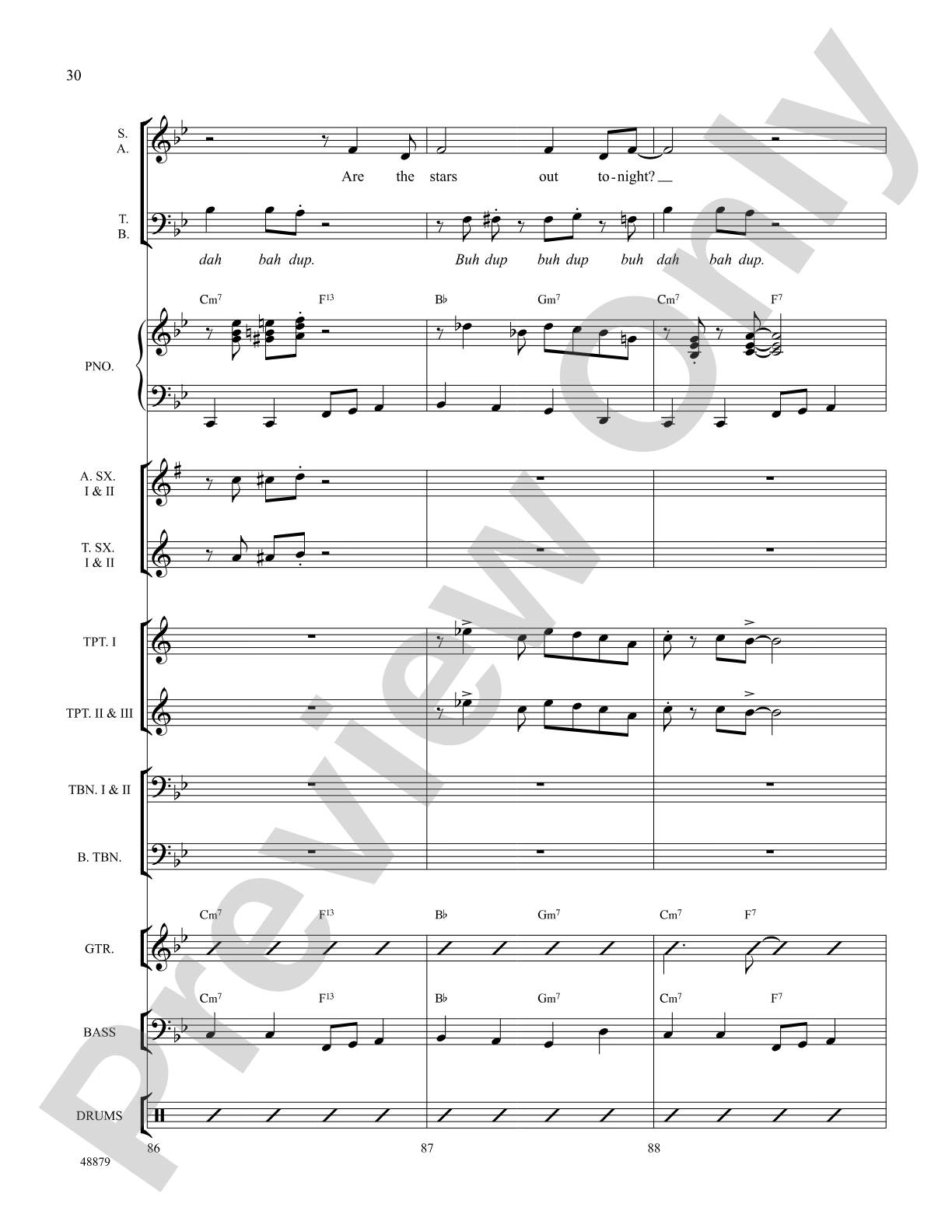 I Only Have Eyes for You: Choral SoundPax