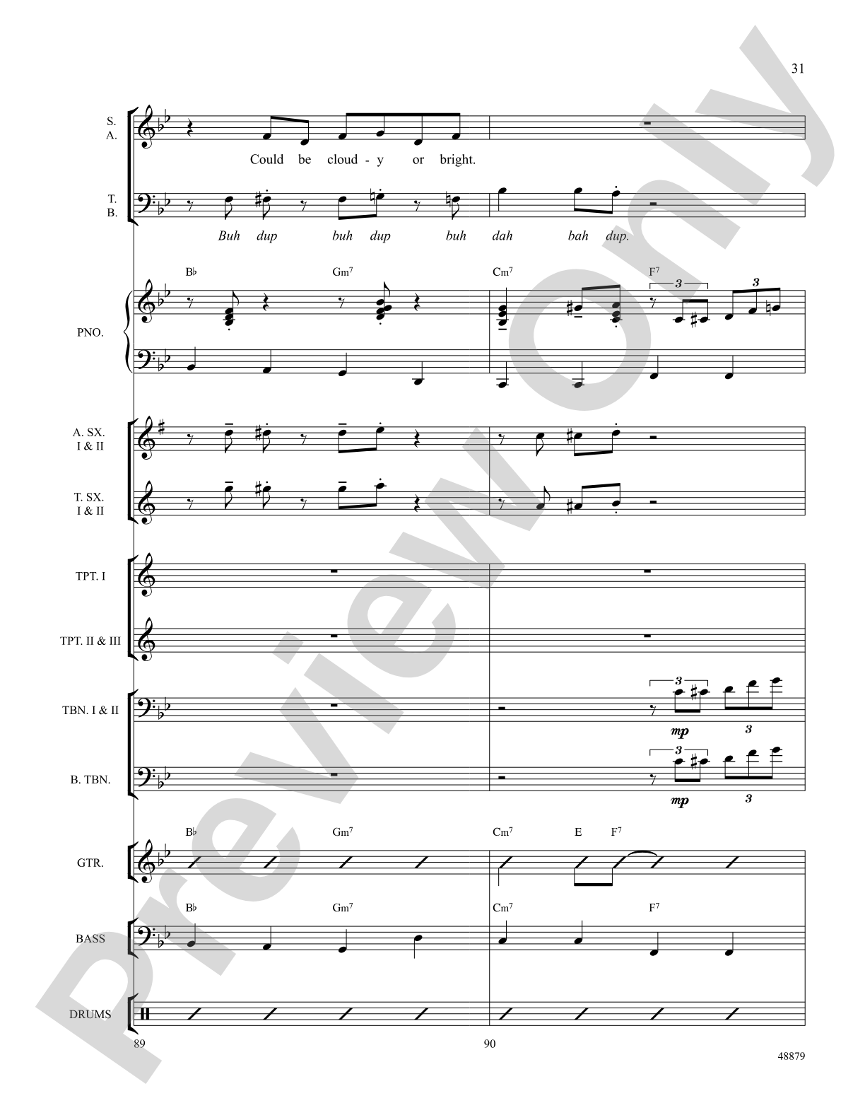 I Only Have Eyes for You: Choral SoundPax