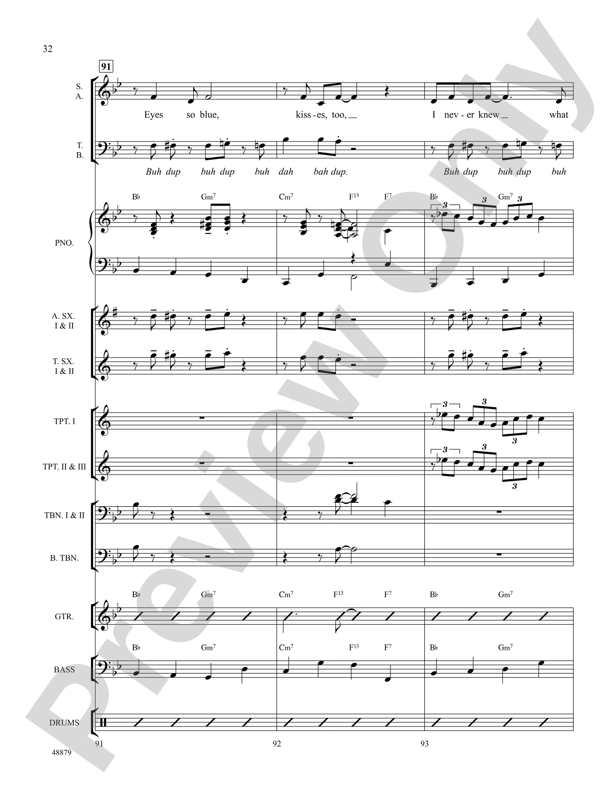 I Only Have Eyes for You: Choral SoundPax