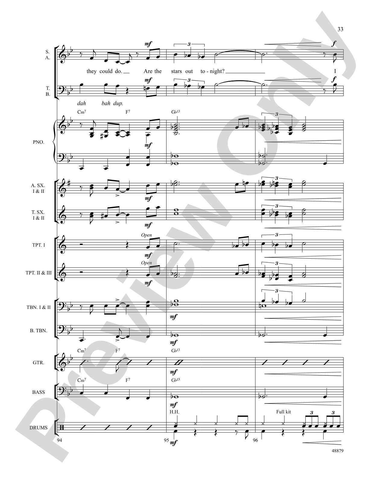 I Only Have Eyes for You: Choral SoundPax